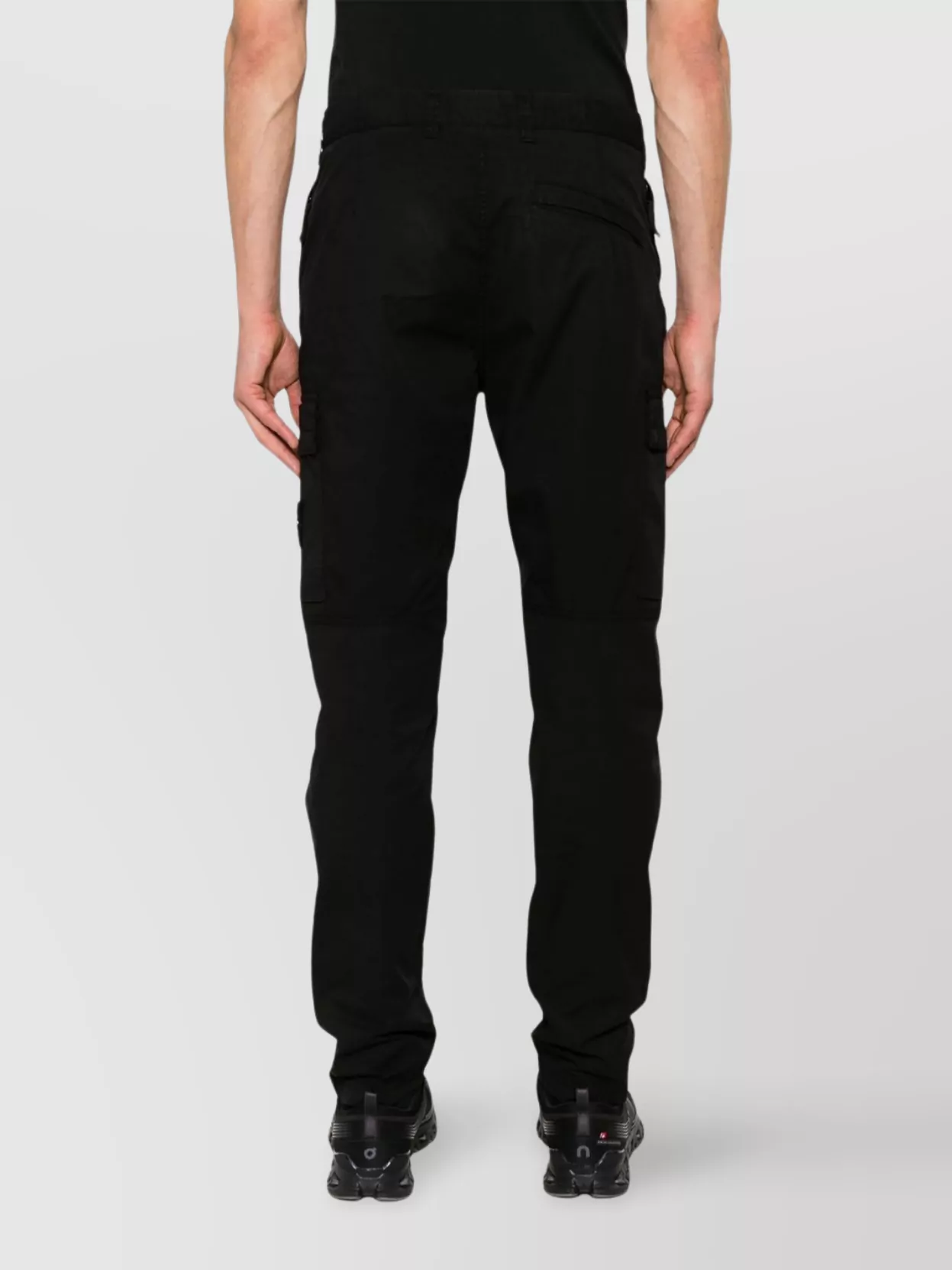 Stone Island Tapered Regular Trousers Multiple Pockets