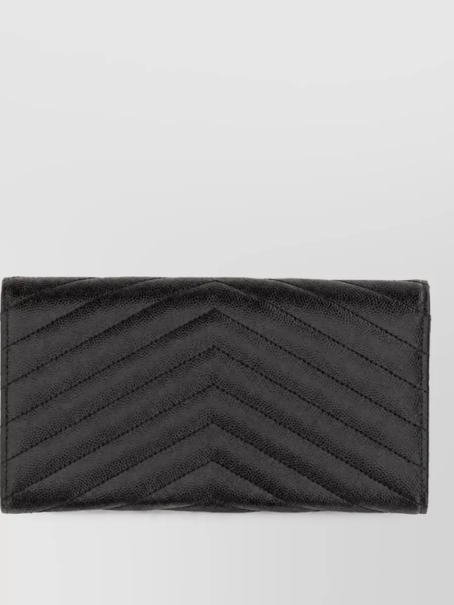 Saint Laurent Na Leather Clutch Bag