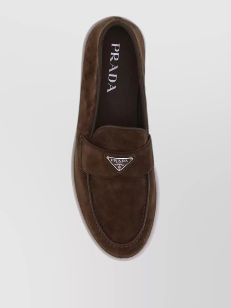 Prada Suede Loafers