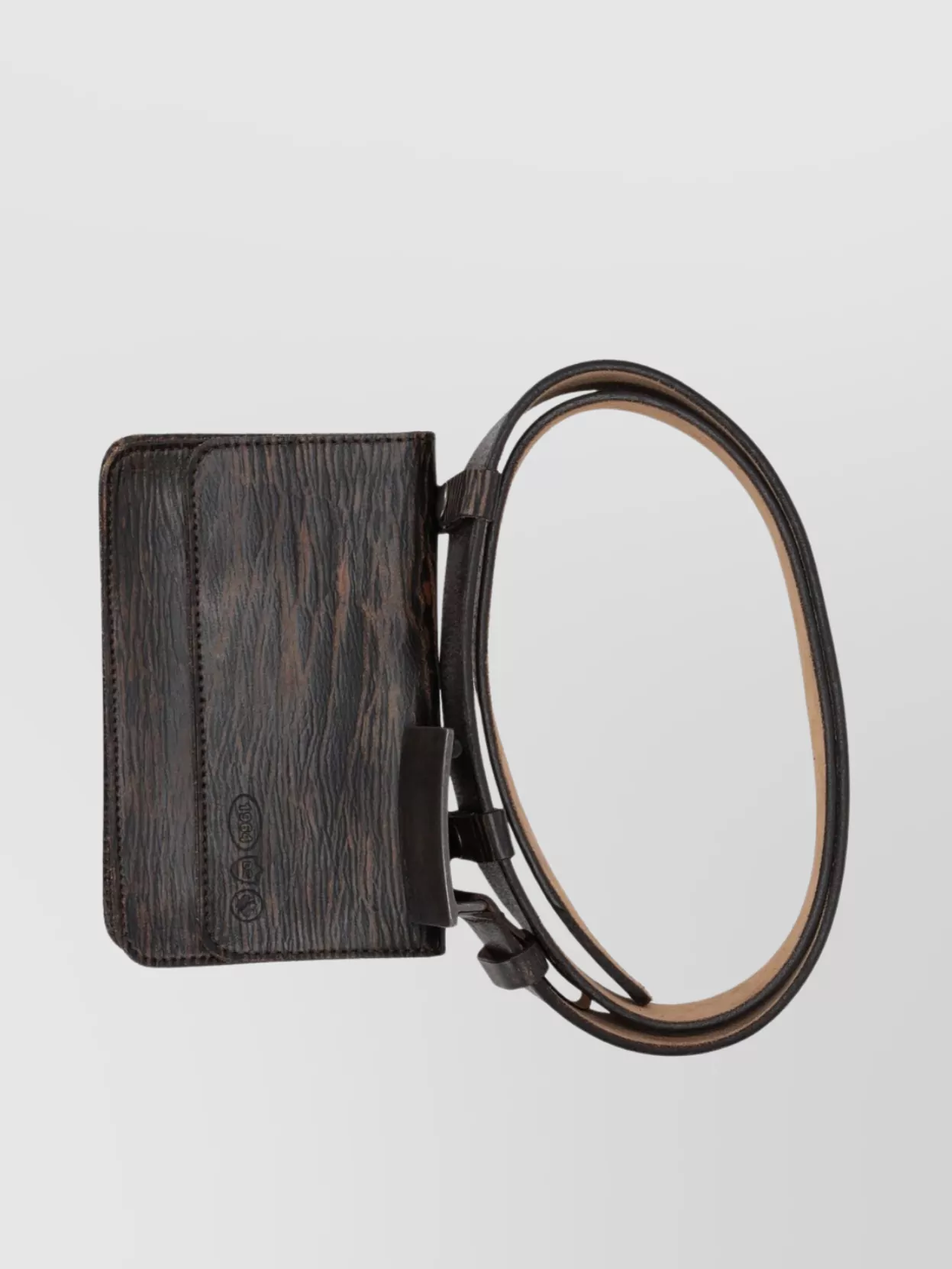 Dsquared2 Adjustable Textured Buckle Belts
