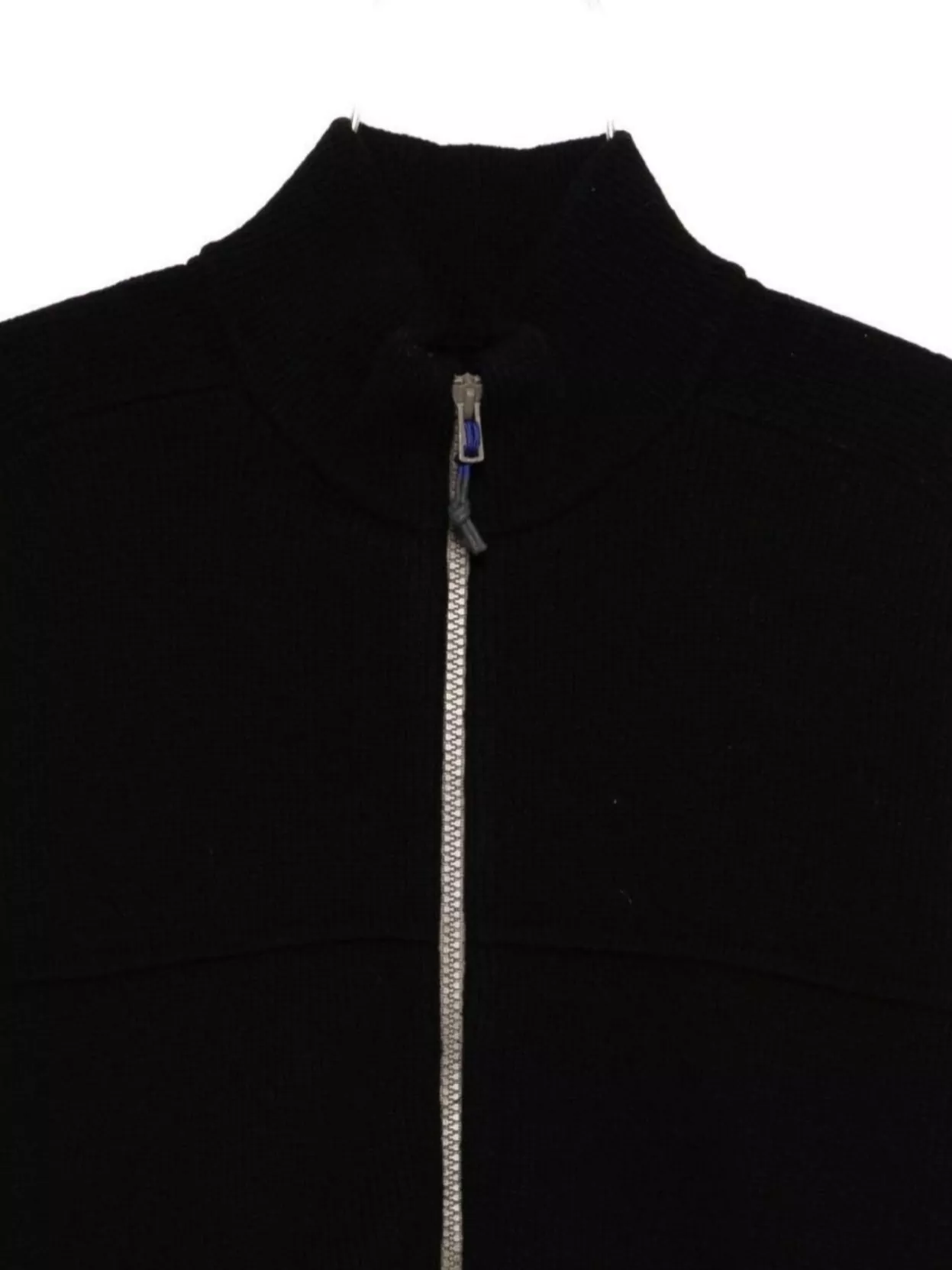 Gr10K High Collar Jacket With Ribbed Cuffs And Hem