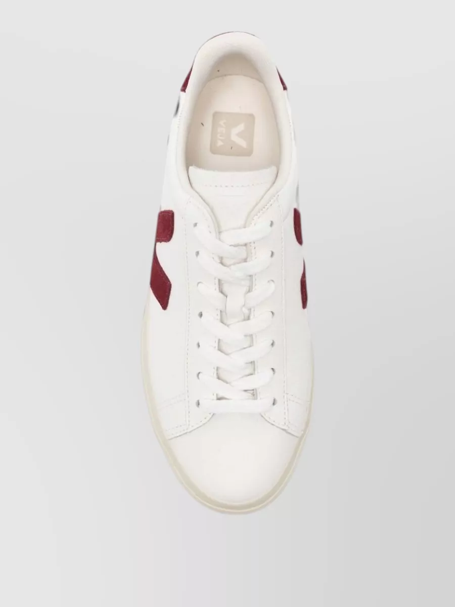 Veja Leather Low-Top Lace-Up Sneakers