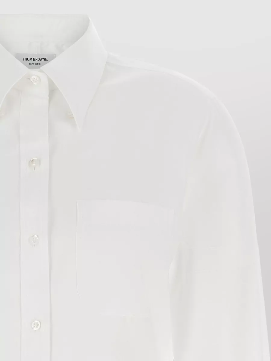 Thom Browne Cotton Long-Sleeve Shirt