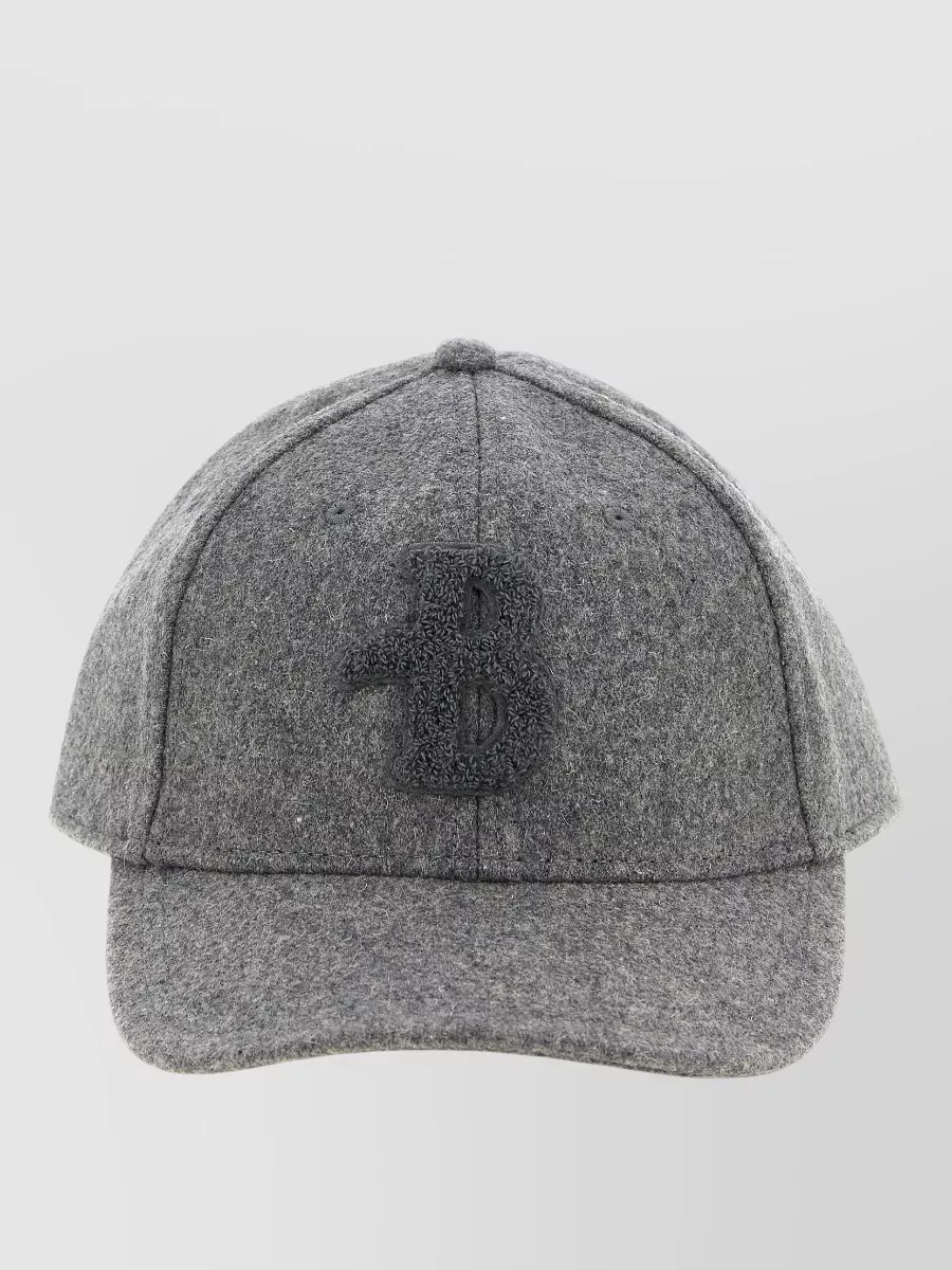 Ballantyne wool-blend monogram-patch baseball cap
