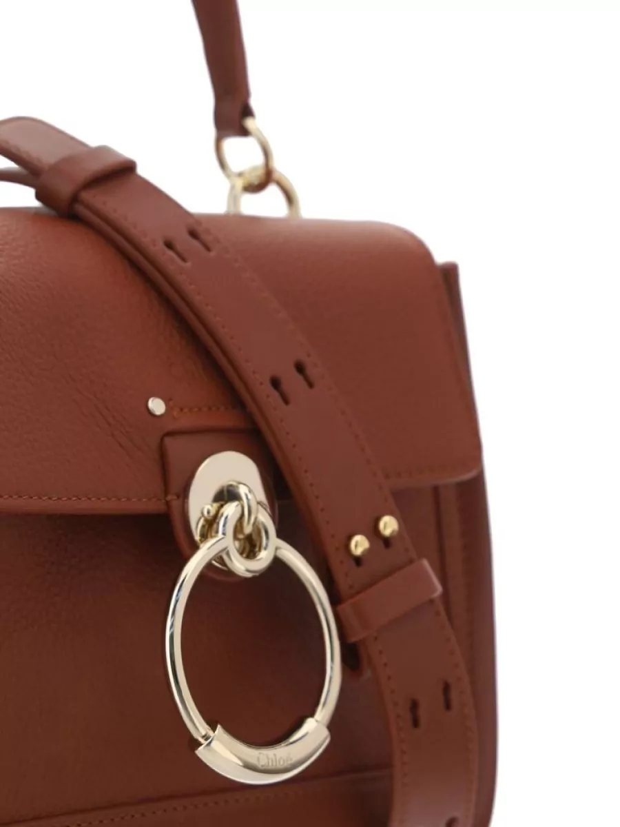 Chloé Tess Small Leather Bucket Bag