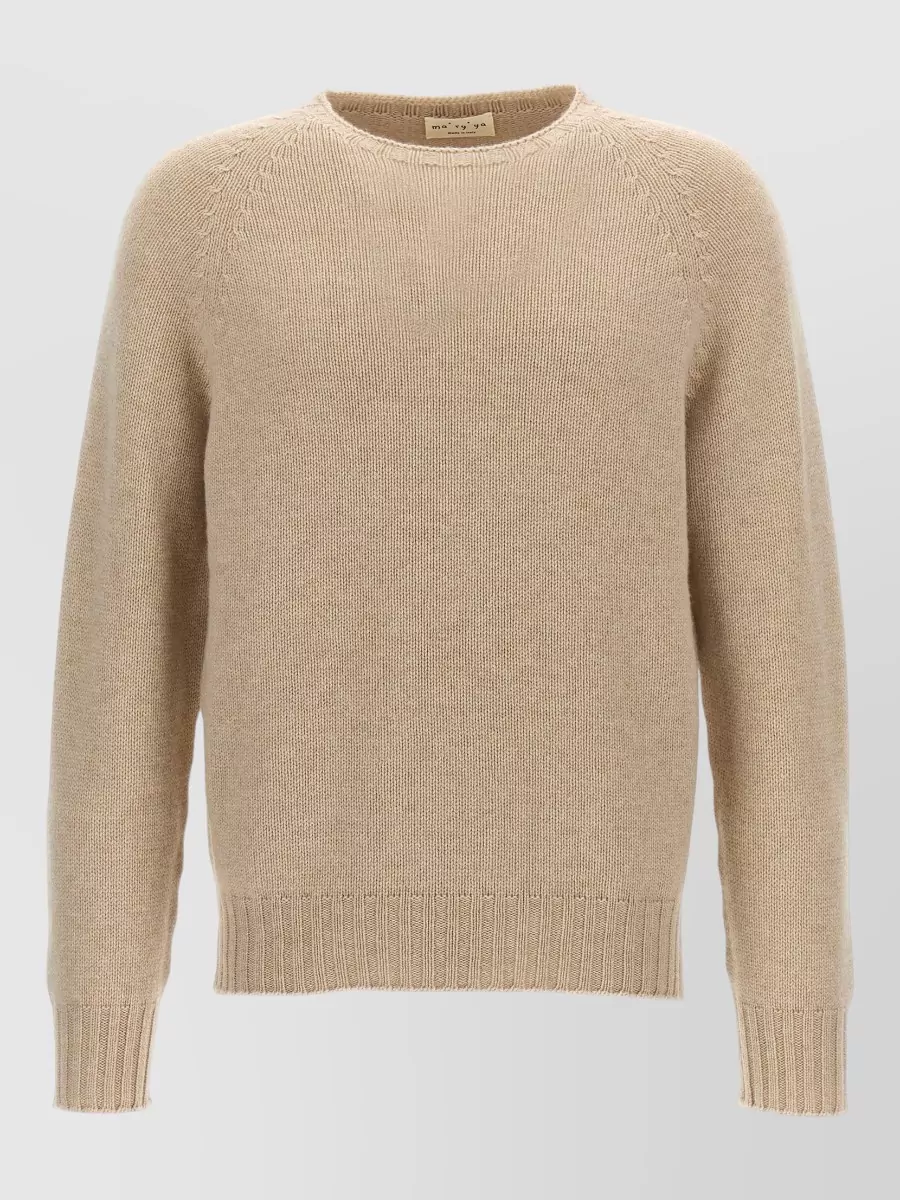 Ma'ry'ya cashmere blend crewneck sweater
