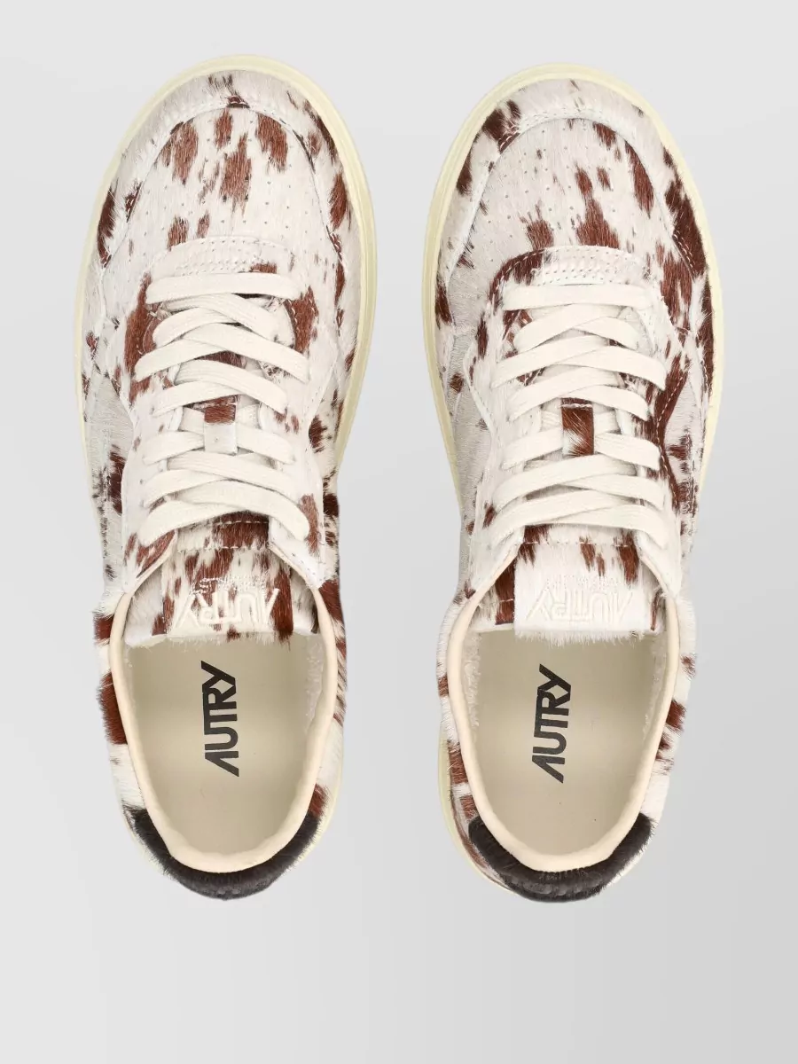 Autry Pony Leather Low-Top Sneakers