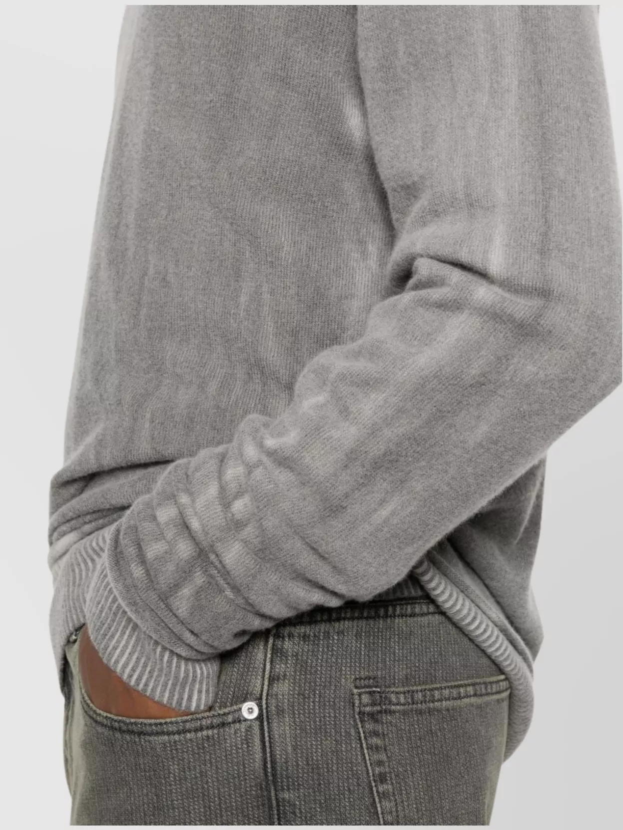 Our Legacy Merino Wool Cardigan V-Neck Design