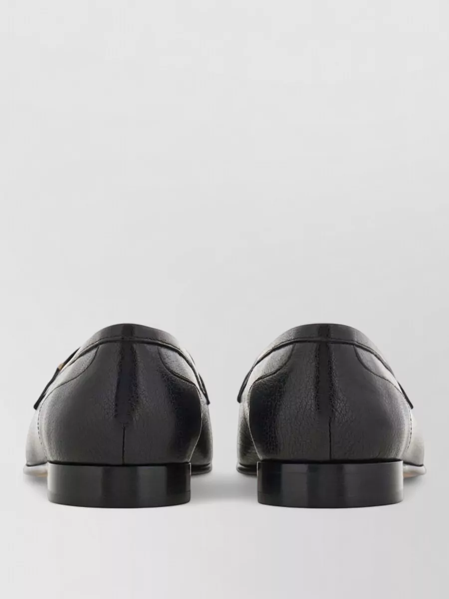 Ferragamo Leather Loafers