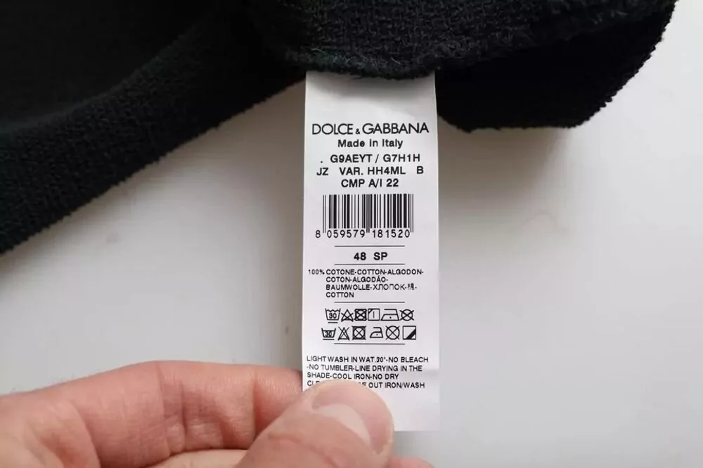 Dolce&Gabbana Cotton Cropped Short-Sleeve Hoodie