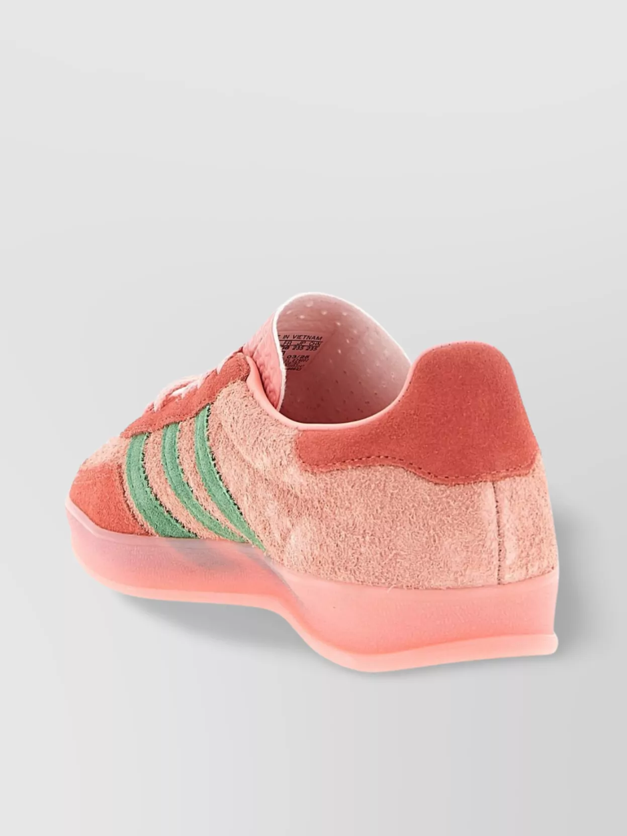Adidas Originals 'Suede Striped Rubber Sole Sneakers'