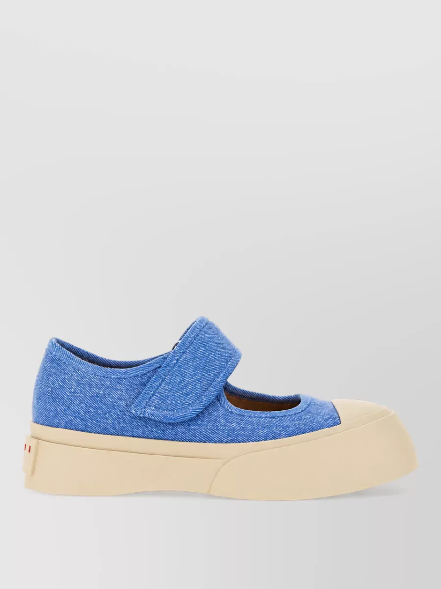 Marni Cotton Mary Jane Sneakers