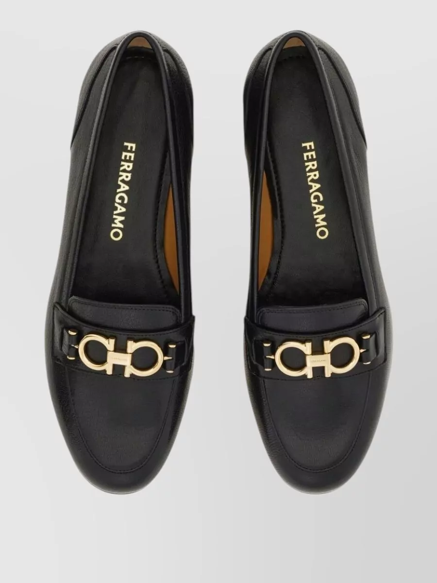 Ferragamo Leather Loafers