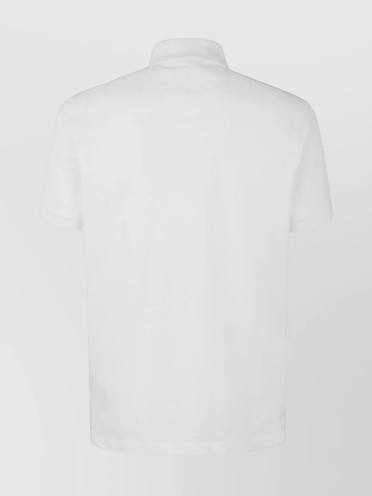 Barbour Polo Shirt Featuring Side Slits In Blue