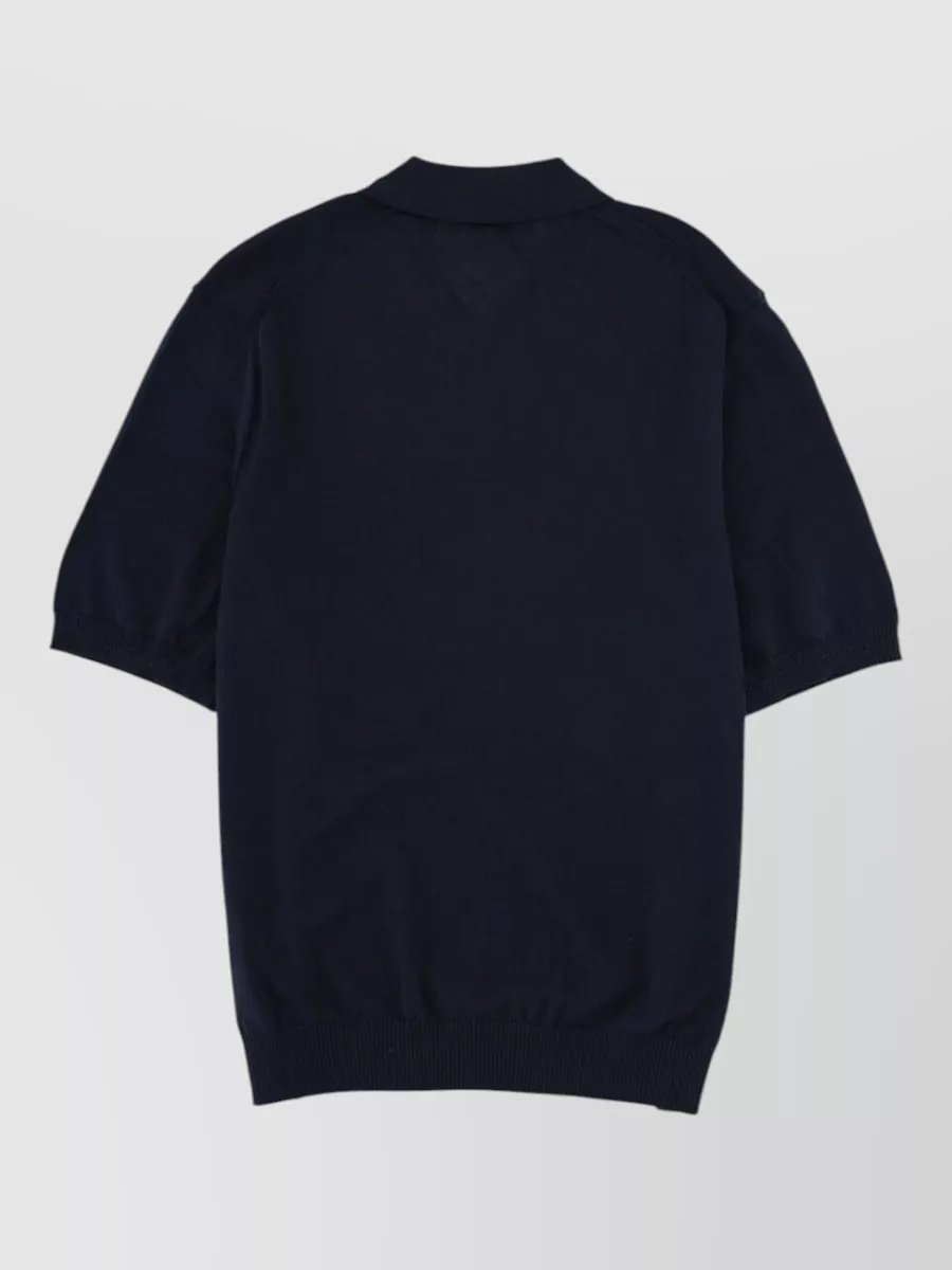 Boss Cotton Polo Jumper