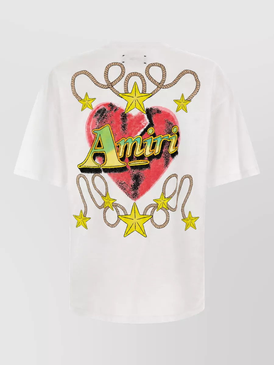 Amiri Oversized printed cotton t-shirt