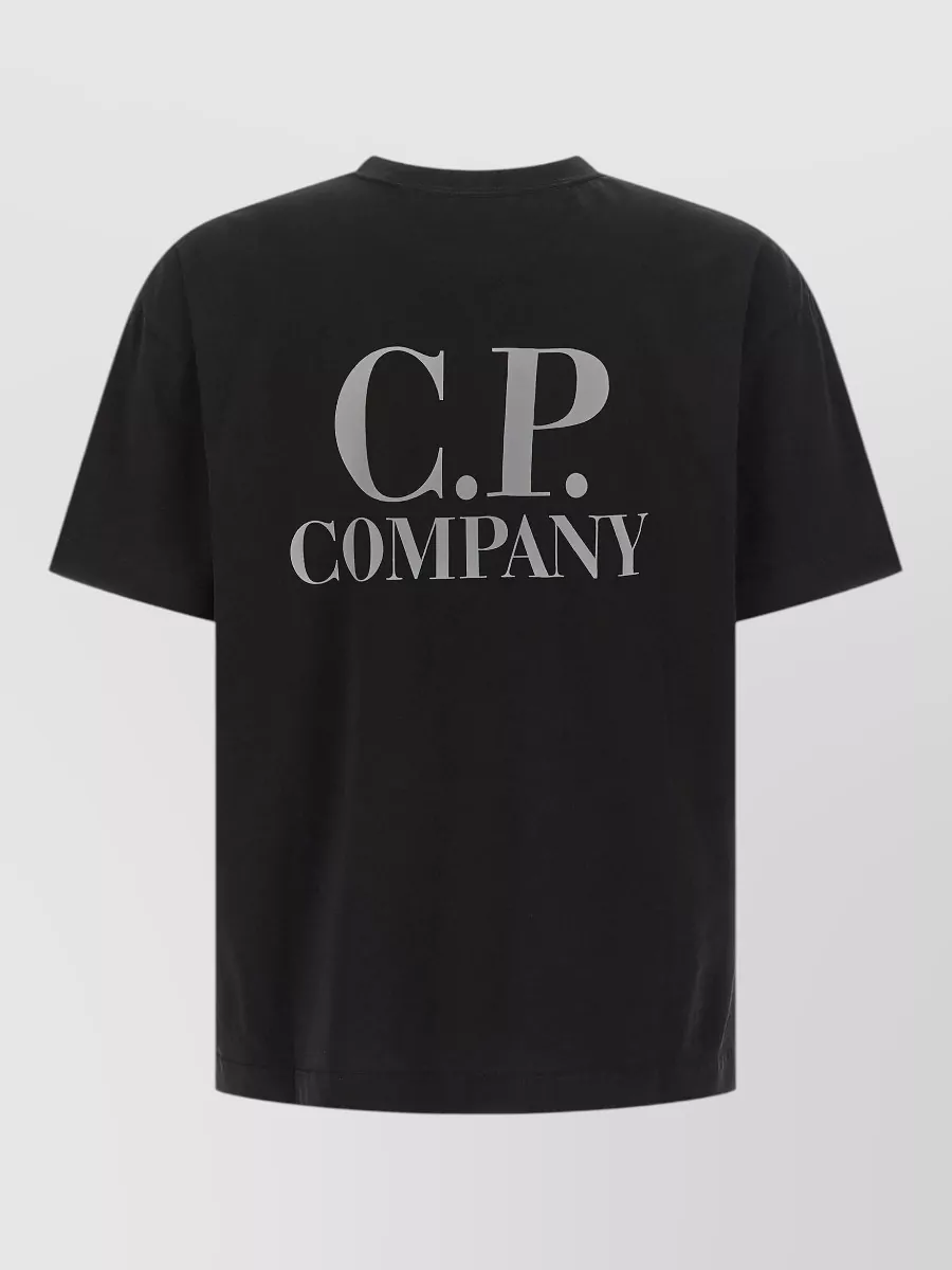 C.p. Company Logo-Print Cotton Short-Sleeve T-Shirt