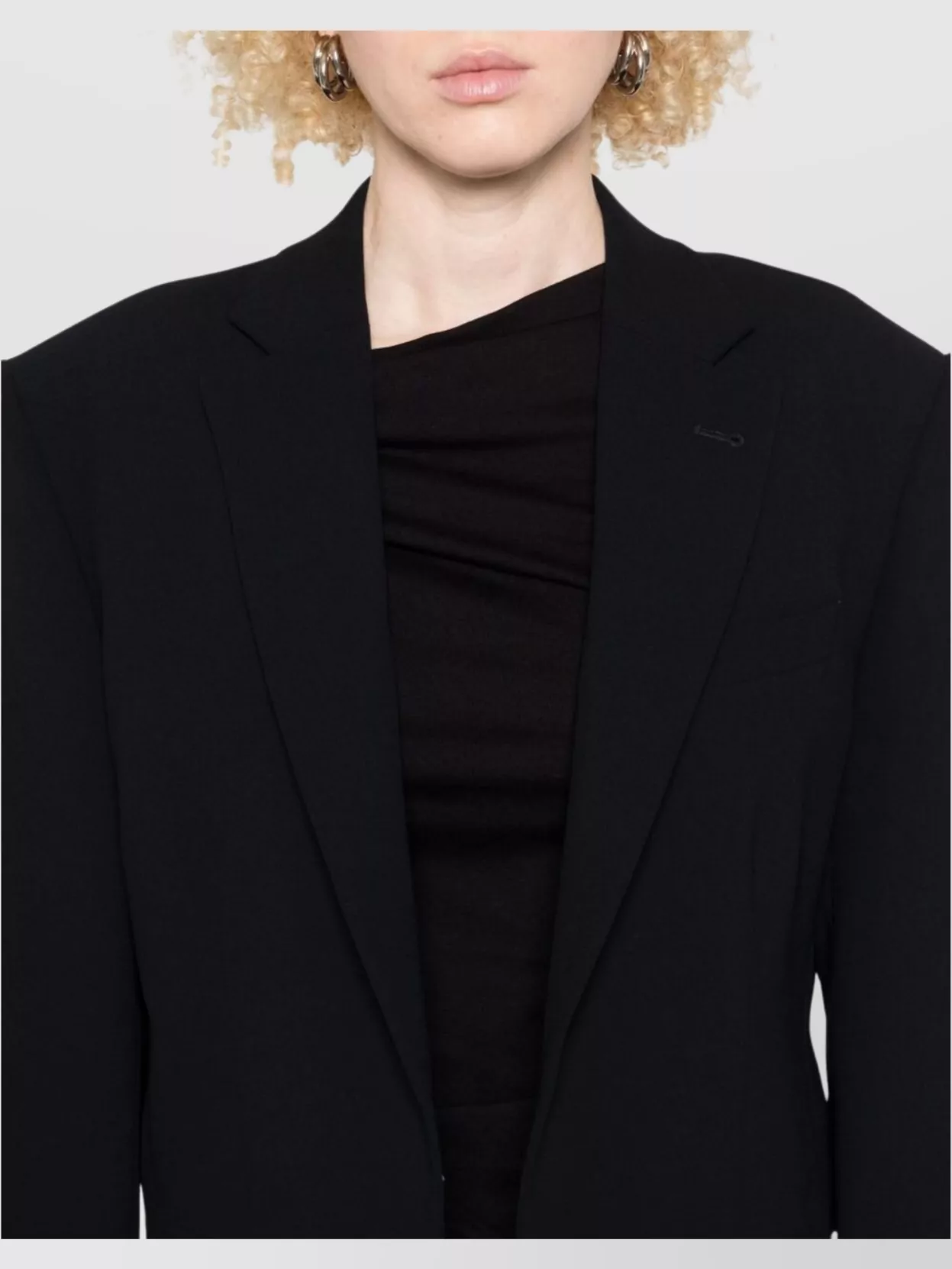 Dries Van Noten Modern Cropped Jacket Featuring Notched Lapels