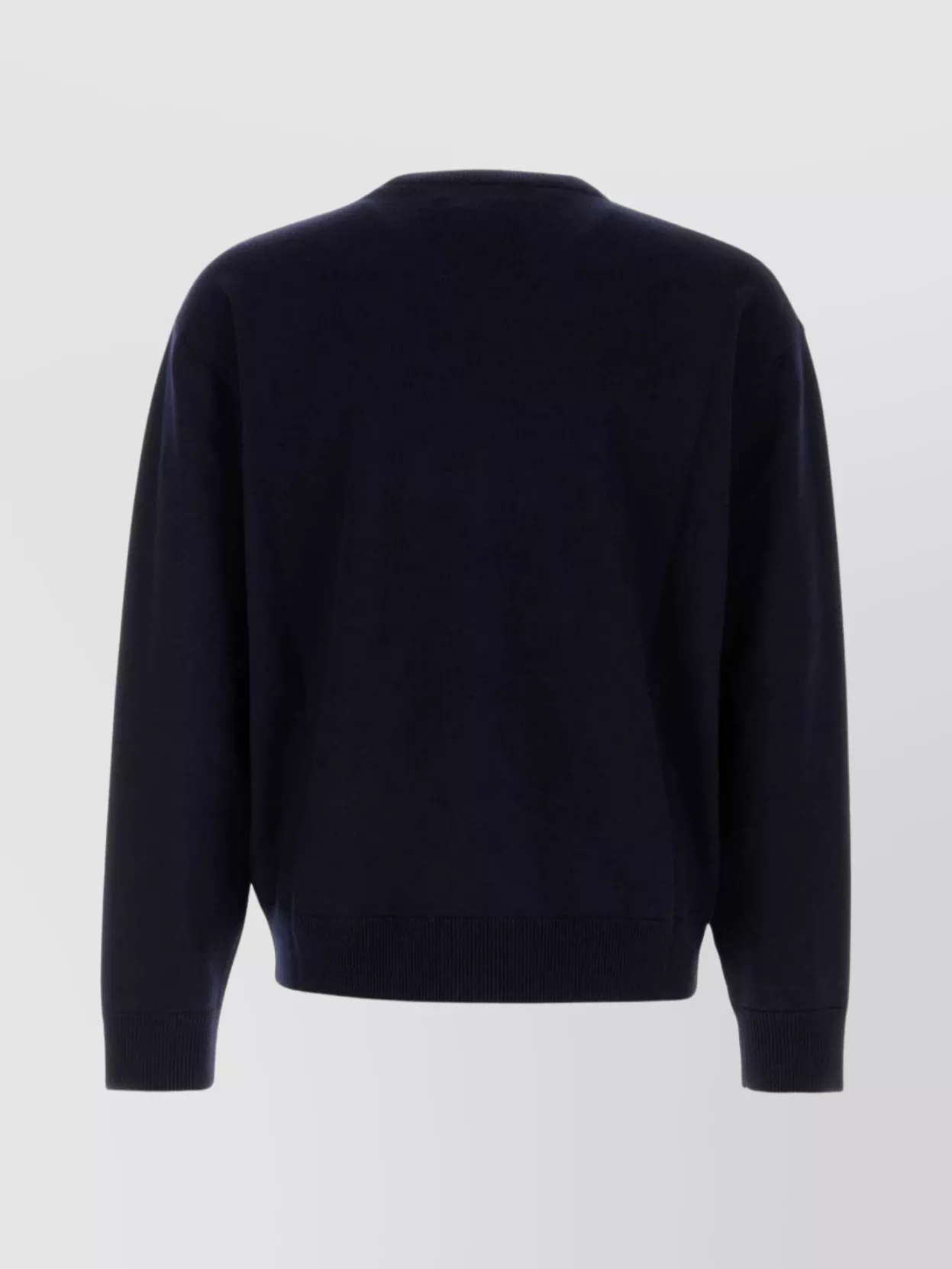 Dsquared2 Wool Sweater Featuring Ribbed Cuffs And Hem In Black