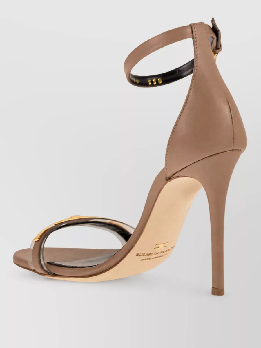 Elisabetta Franchi Leather Sandals