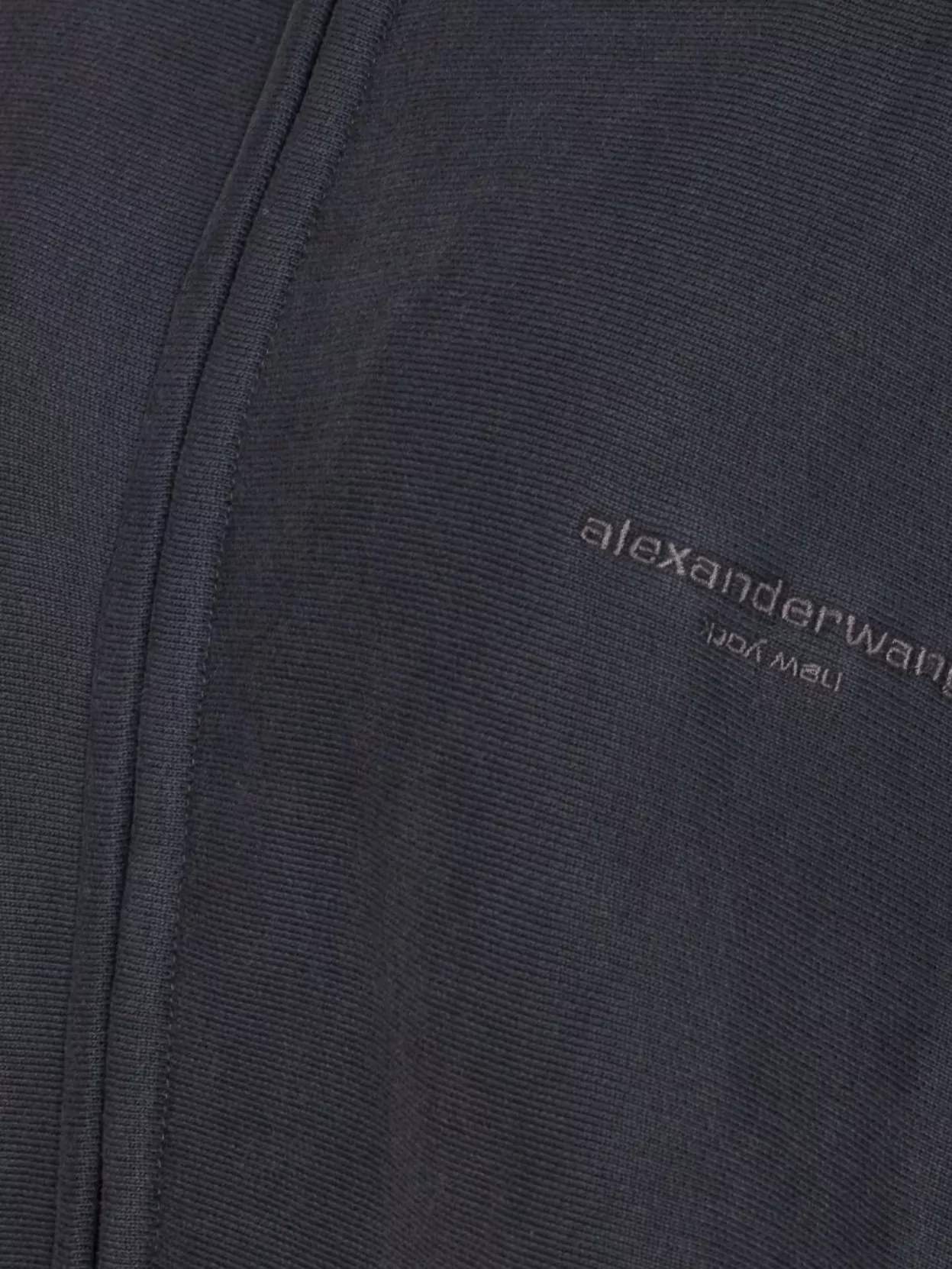 Alexander Wang Hooded Knitwear Zip-Up Sweater