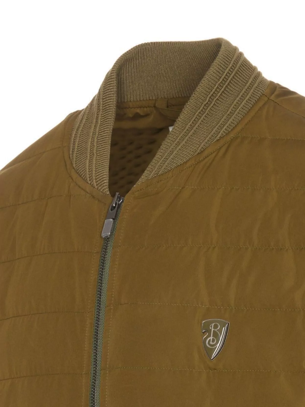 Burberry Quilted Design Jacket Zip Pockets