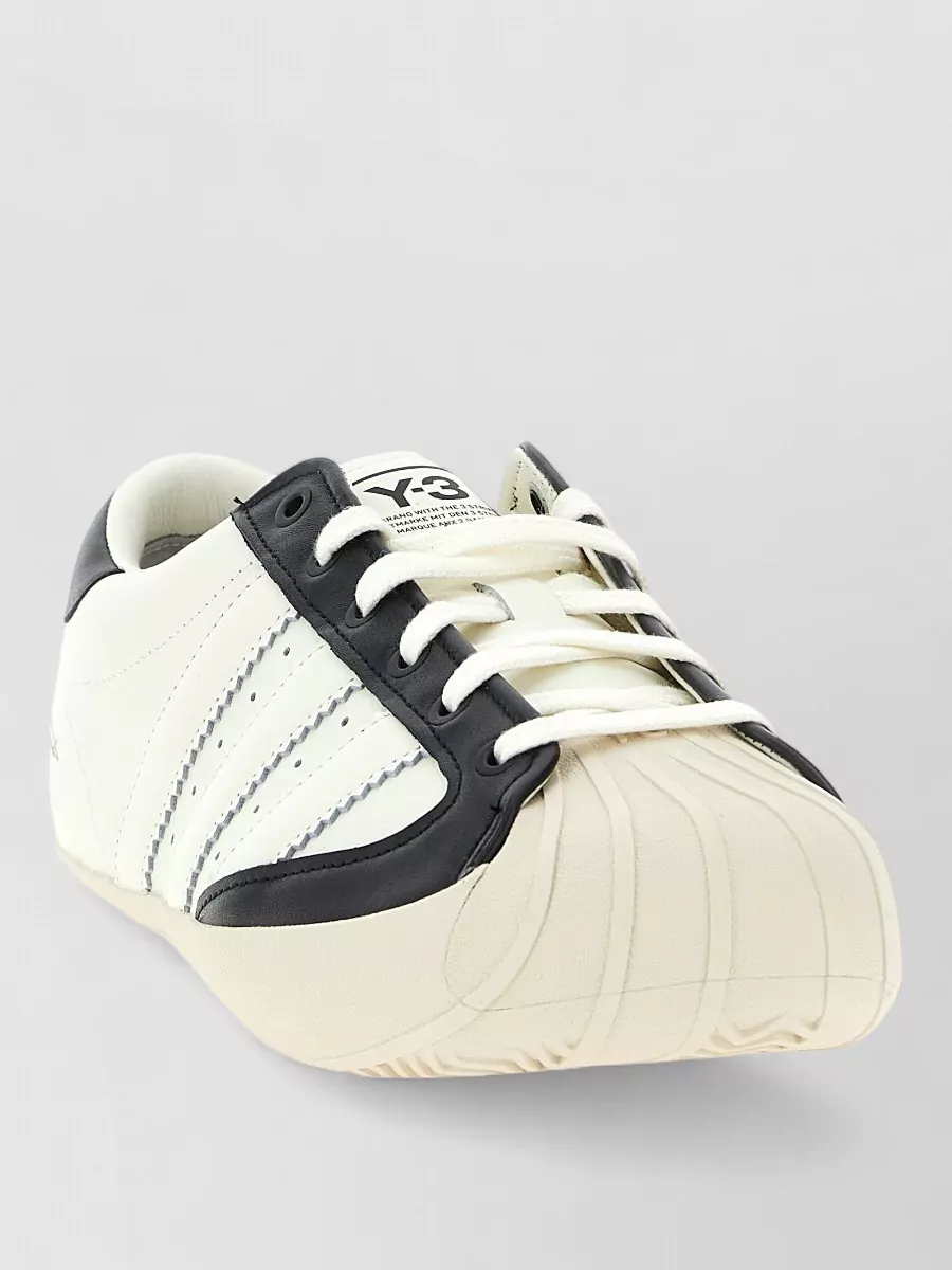 Y-3 leather superstar 3g low-top sneakers