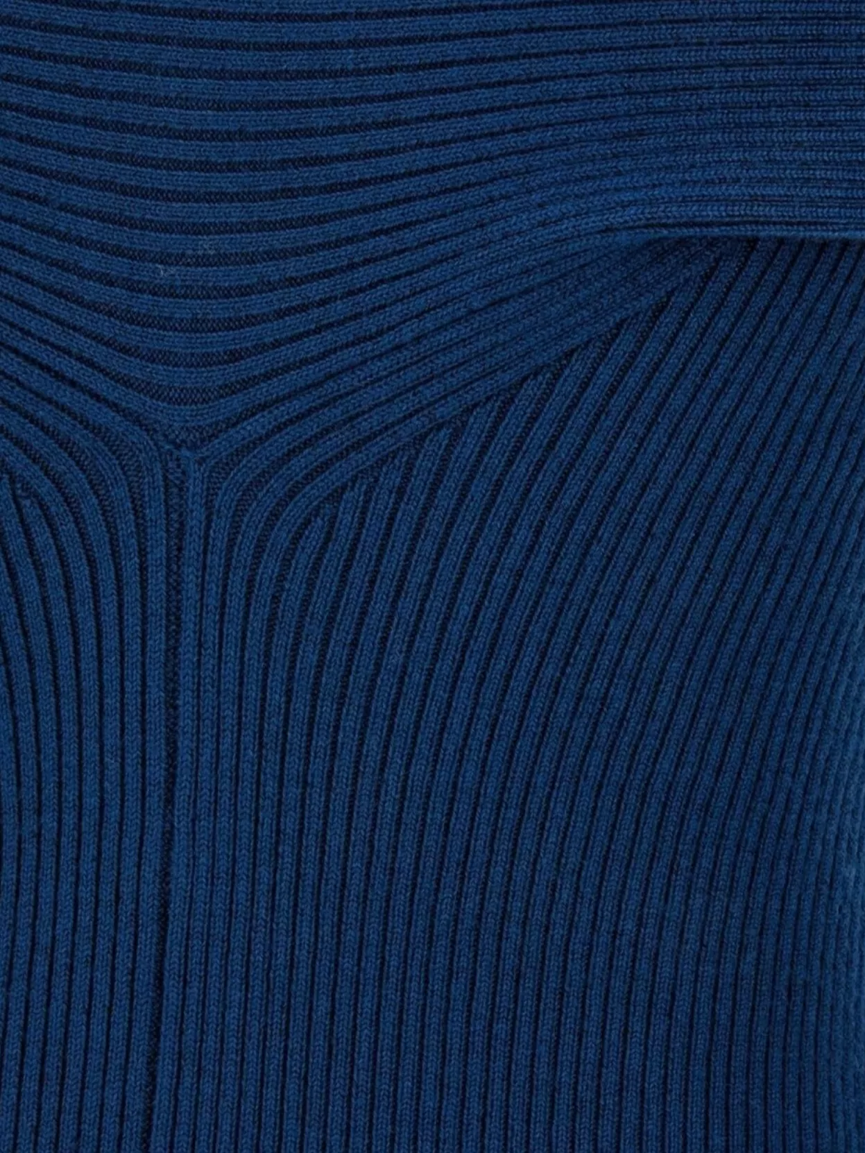 Lanvin Petrol Blue In Stretch Wool Blend Cardigan