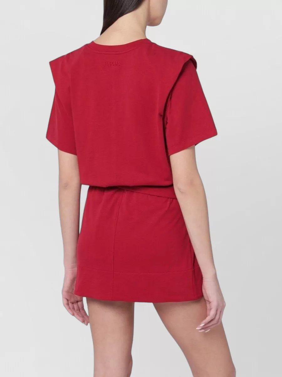 Isabel Marant Cherry Coloured Zelitos Cotton T Shirt