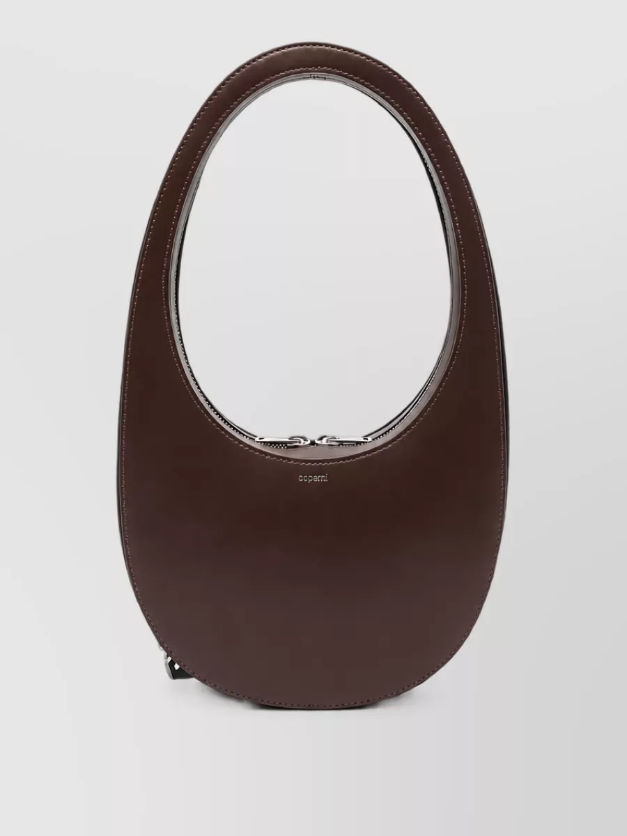Coperni swipe leather tote bag