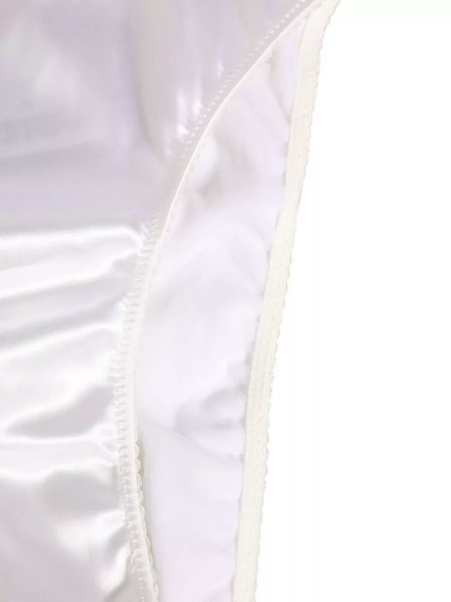 Dolce&Gabbana Satin High-Waist Brief