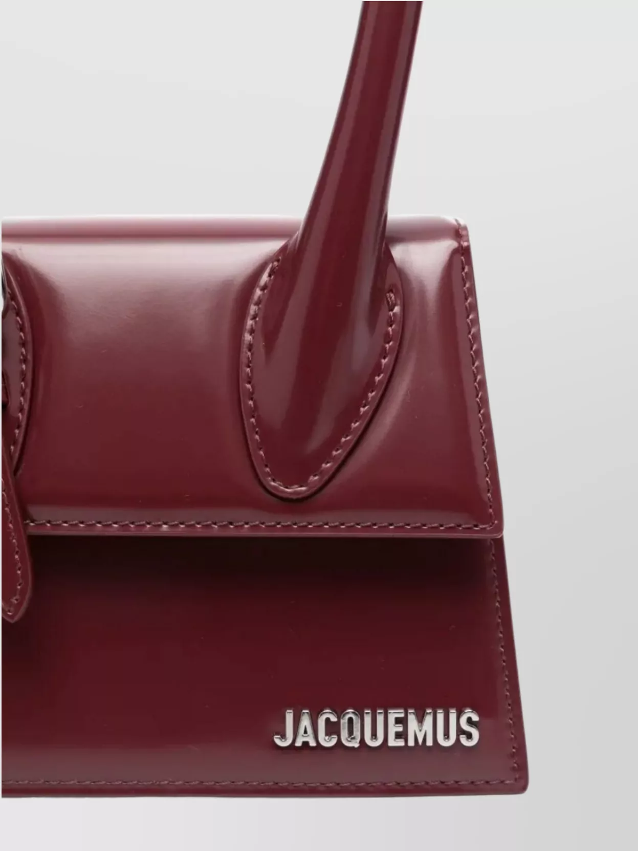 Jacquemus Medium Structured Tote Buckle Detail