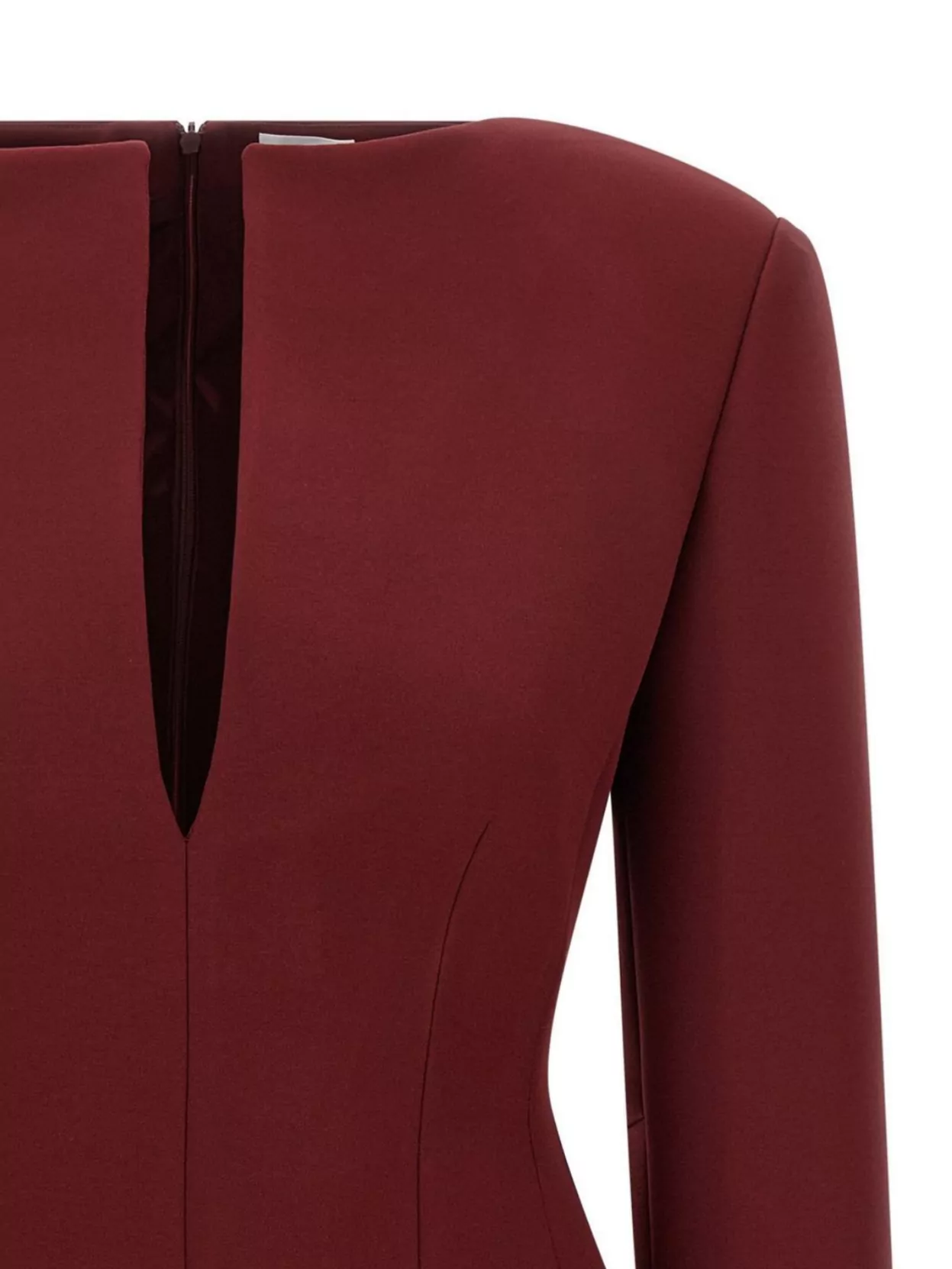 The Andamane Dress V-Neckline Long Sleeves