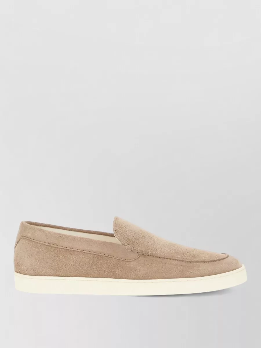 Brunello Cucinelli Suede Leather Loafers