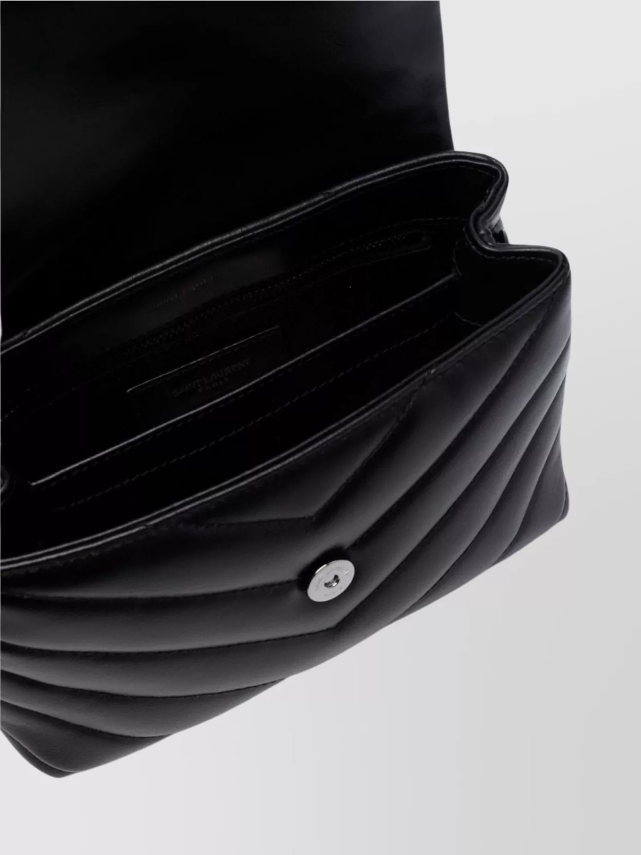 Saint Laurent Quilted Leather Cross-Body Bag