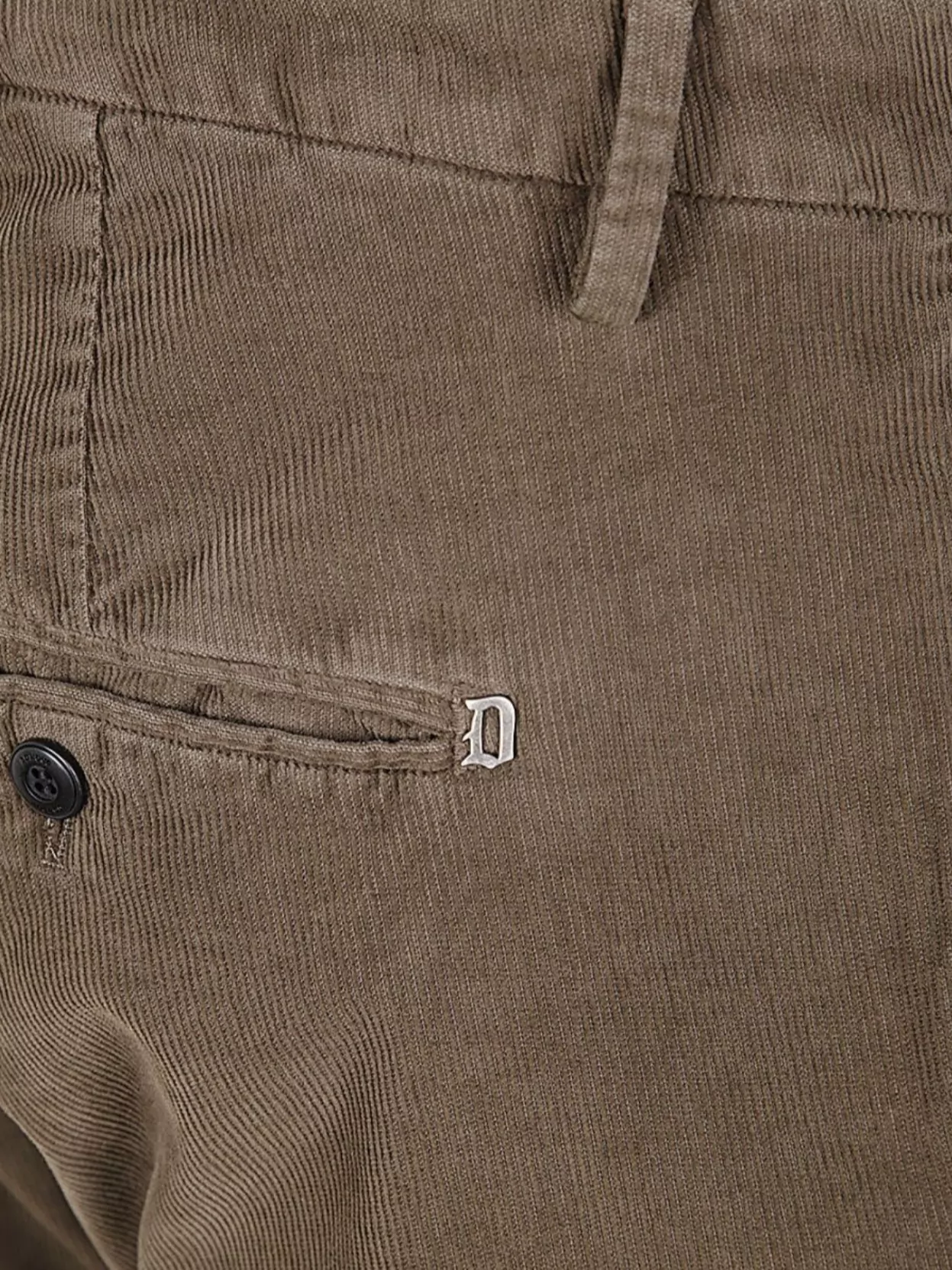 Dondup Corduroy Cotton Trousers Pockets