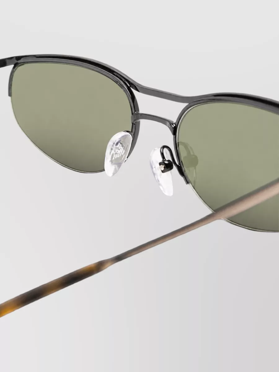 Emporio Armani Geometric Frame Sunglasses