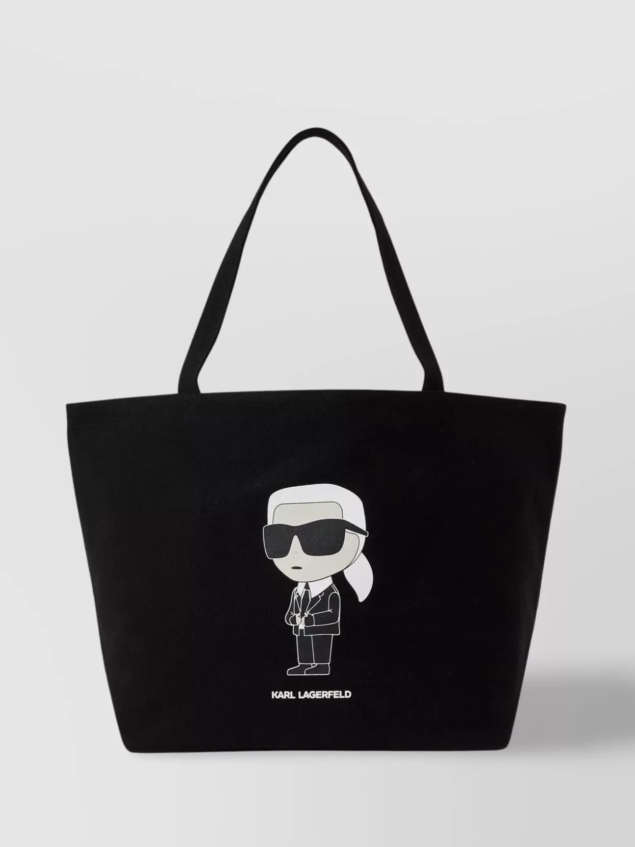 Karl Lagerfeld Shopper Bag Cotton Printed Design