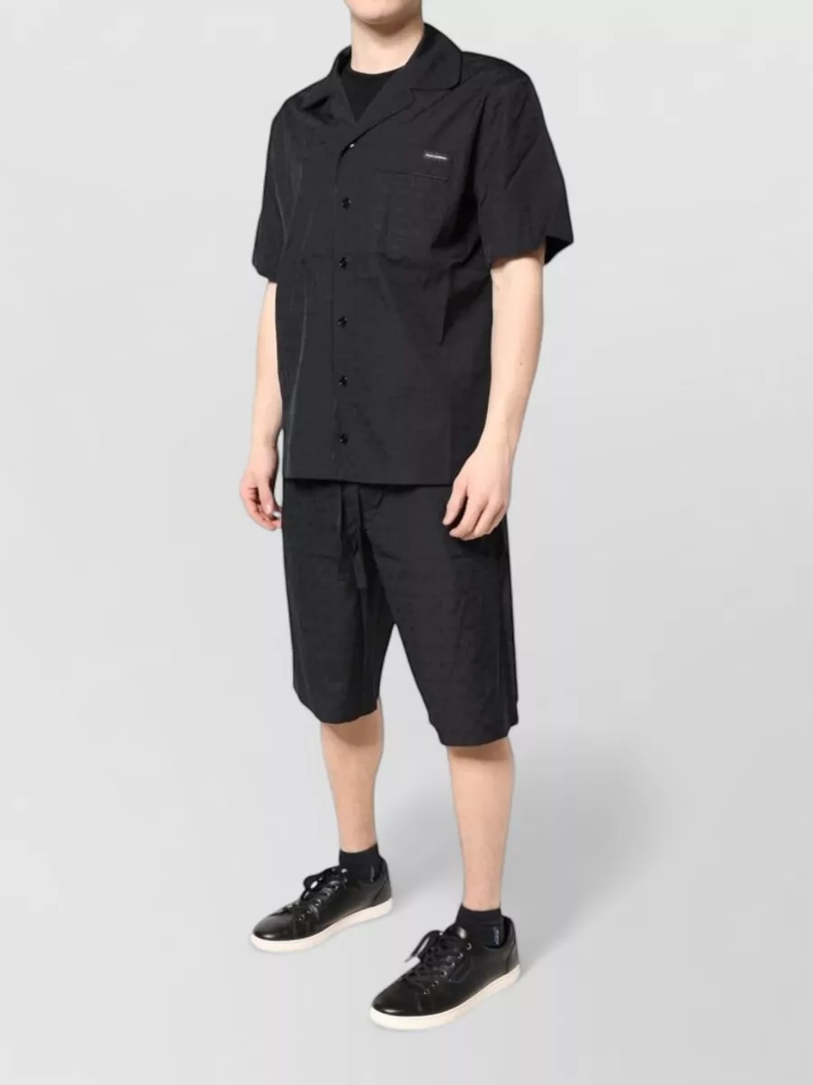 Dolce&Gabbana Cotton Short-Sleeve Pajama Set