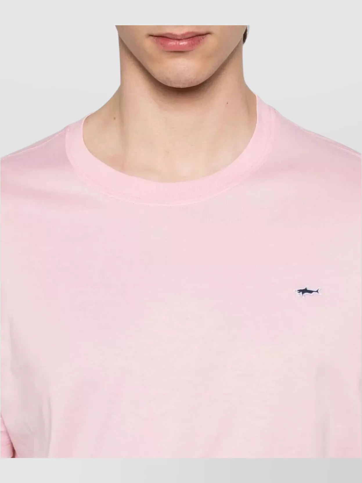 Paul & Shark Logo Patch Cotton T-shirt