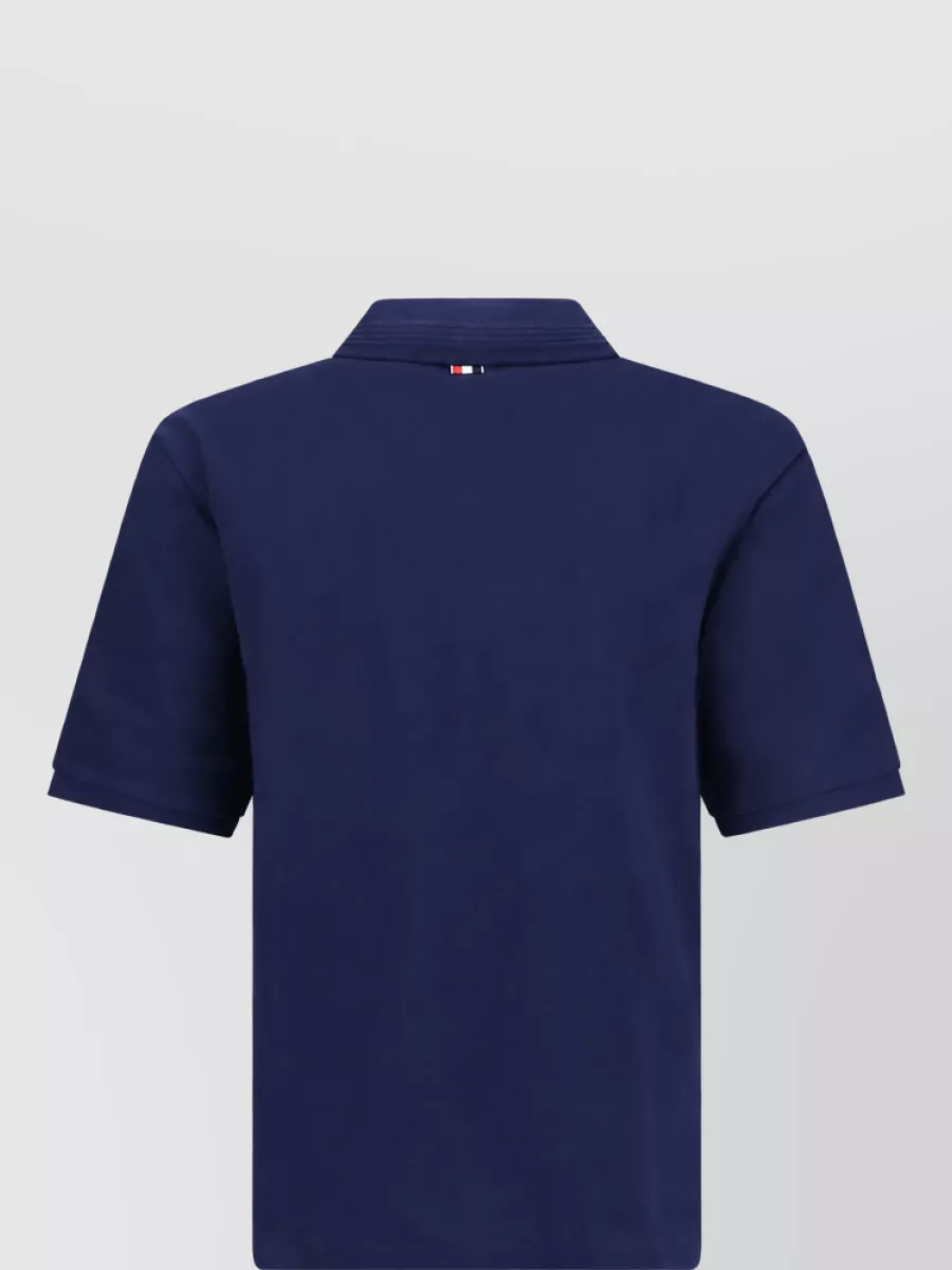Thom Browne Cotton Polo Shirt