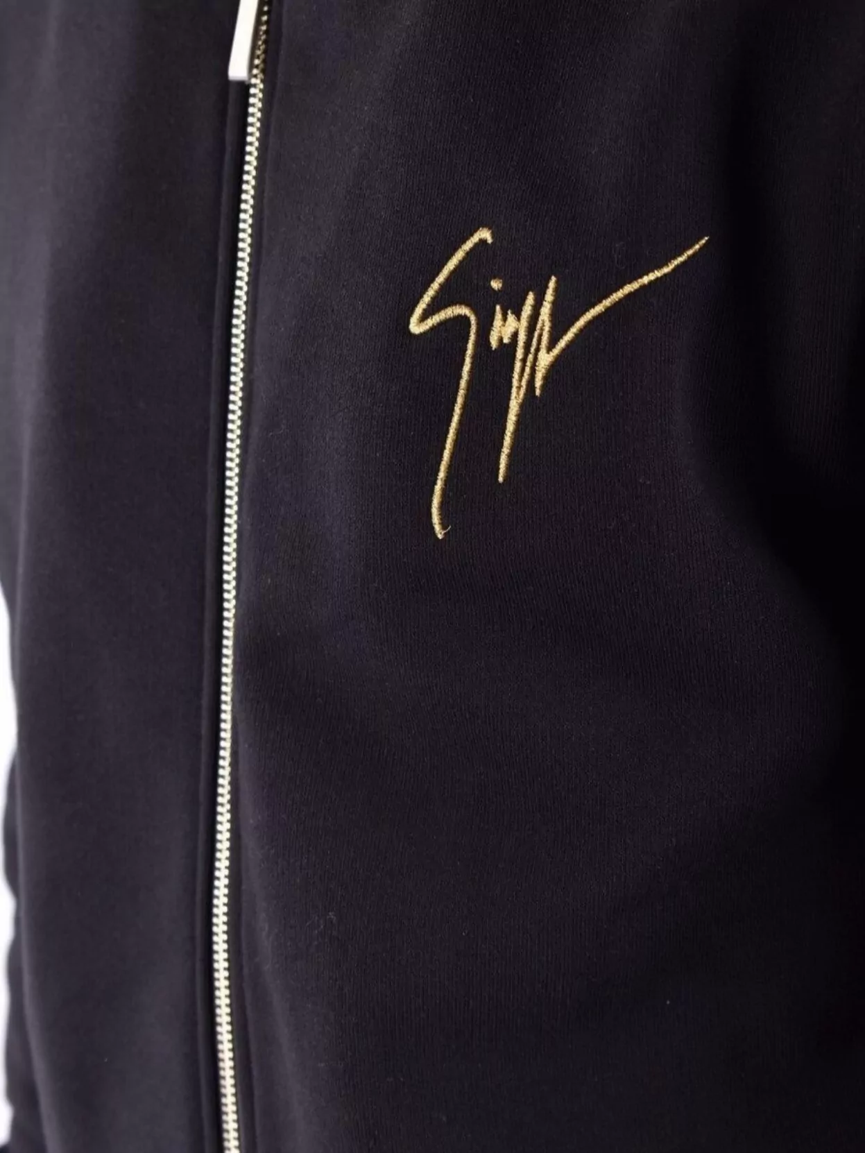 Giuseppe Zanotti Hooded Jackets With Ribbed Cuffs And Hem