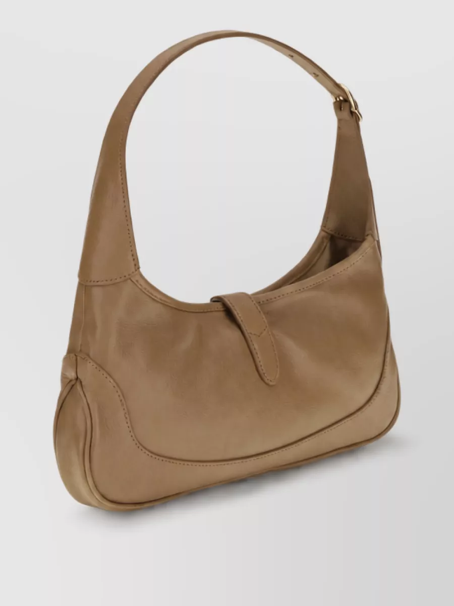 Gucci Na Leather Shoulder Bag