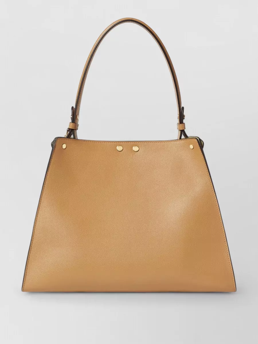 Fendi Medium Leather Tote Bag