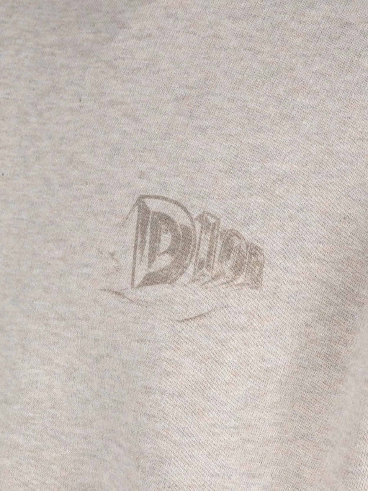 Christian Dior Block Design Sweater With Ribbed Cuffs And Hem
