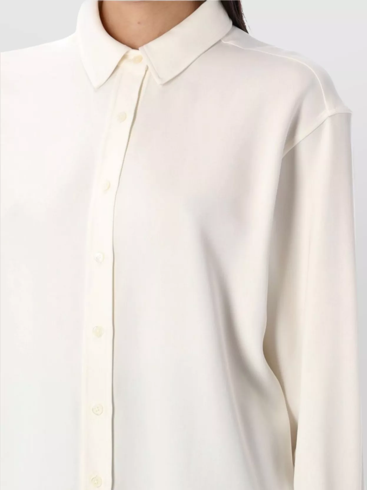 ANINE BING COLLAR LONG SLEEVES SHIRT