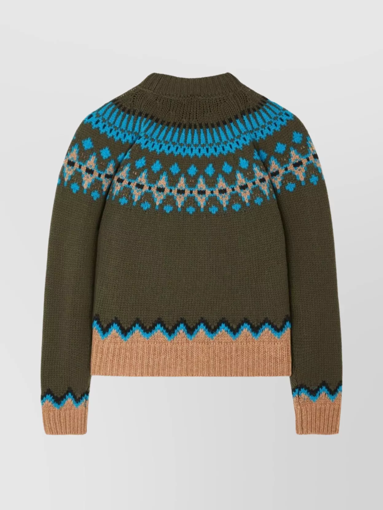 Alanui Crew Neck Sweater Featuring Patterned Design