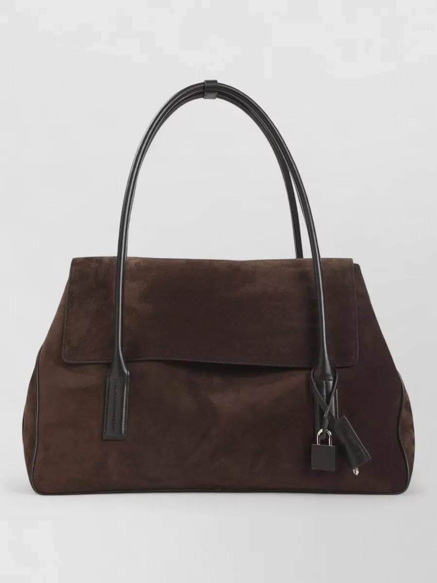 Tom Ford Padlock Large Leather Shoulder Bag