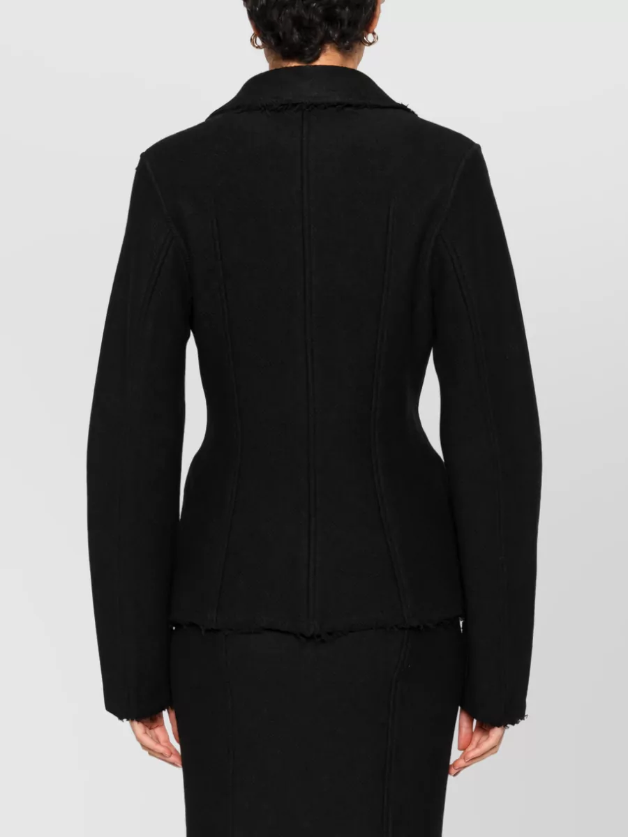 Totême Cotton Raw Hem Jacket