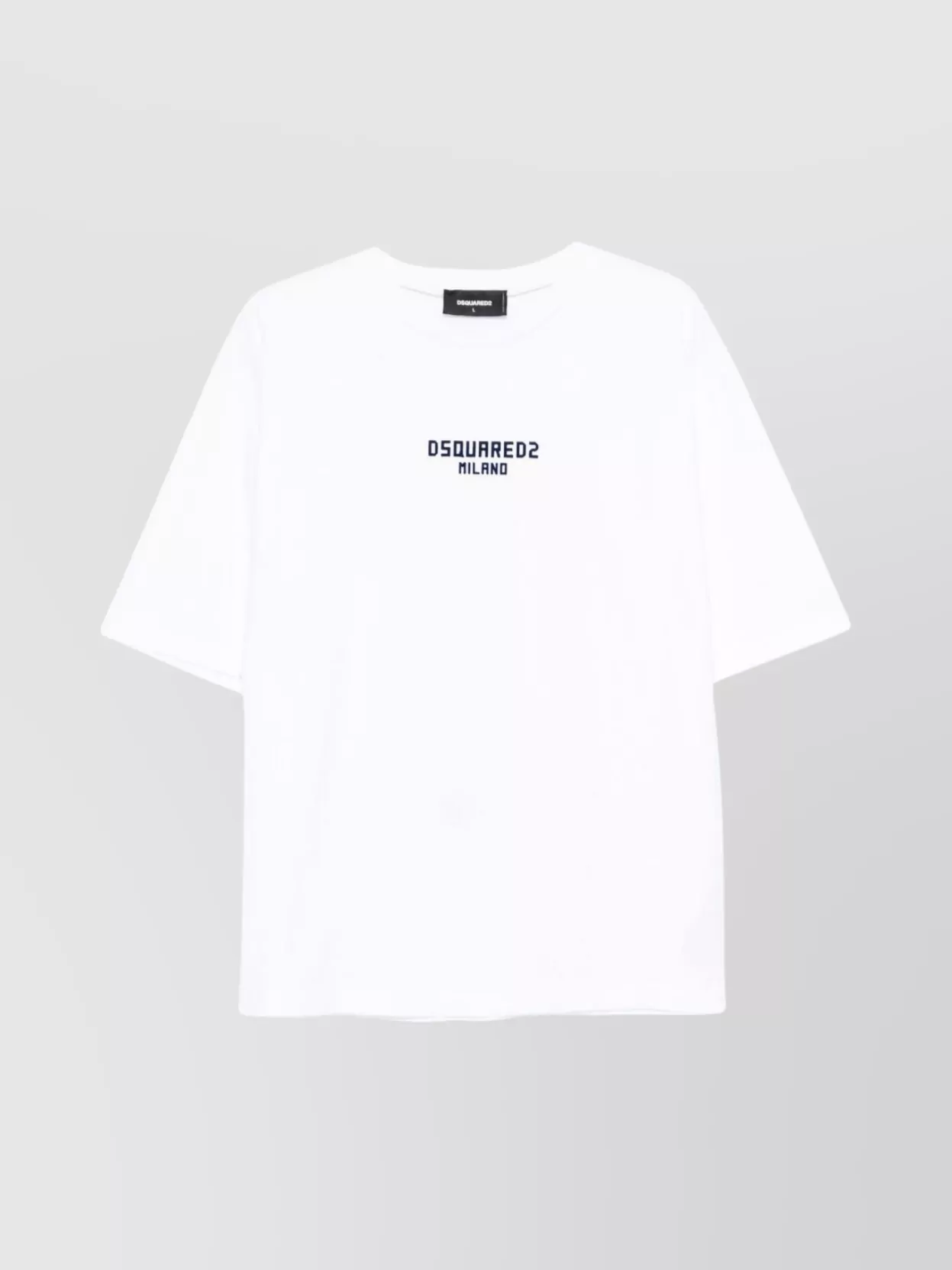 Dsquared2 White Cotton T-shirt With Logo In White